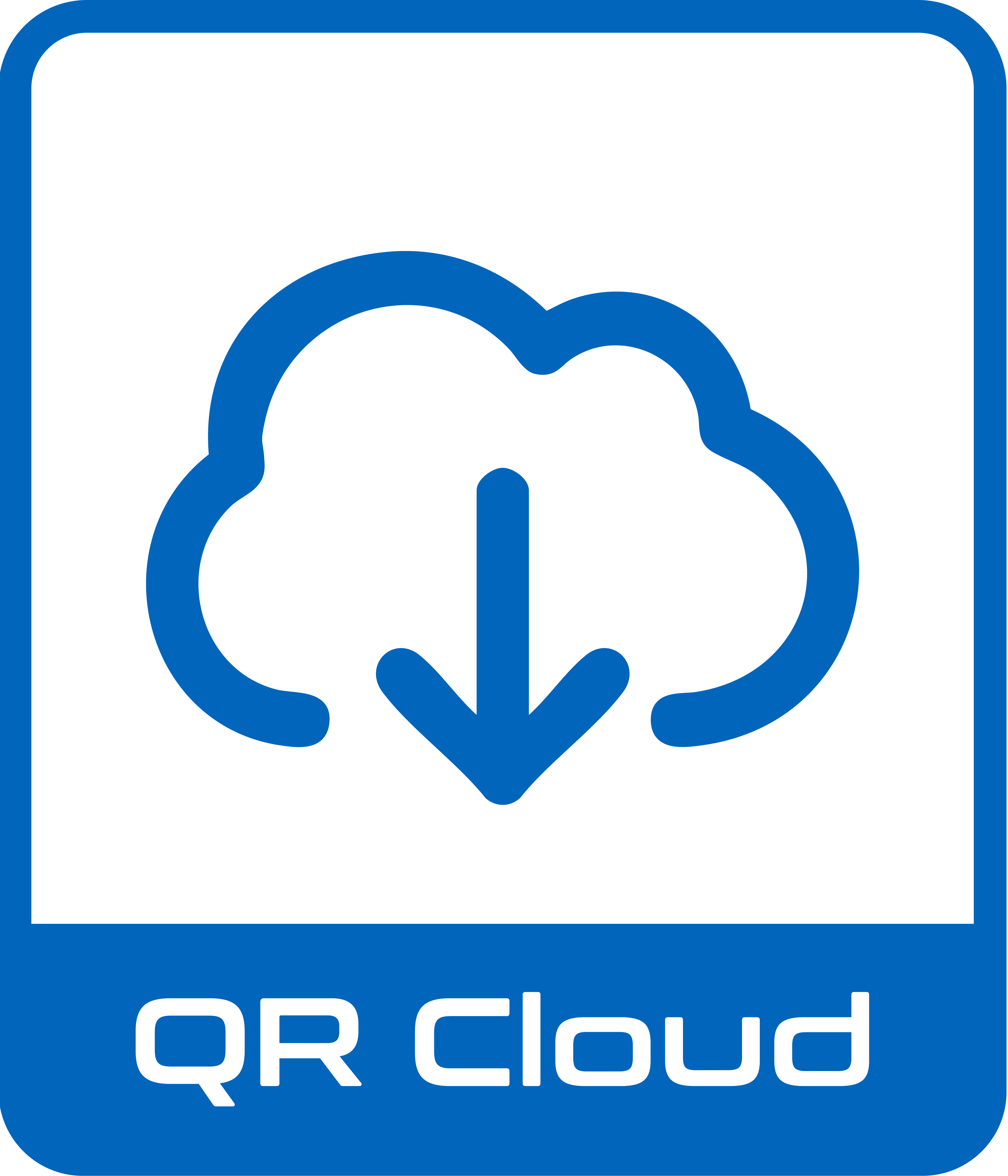 QRCloud azul